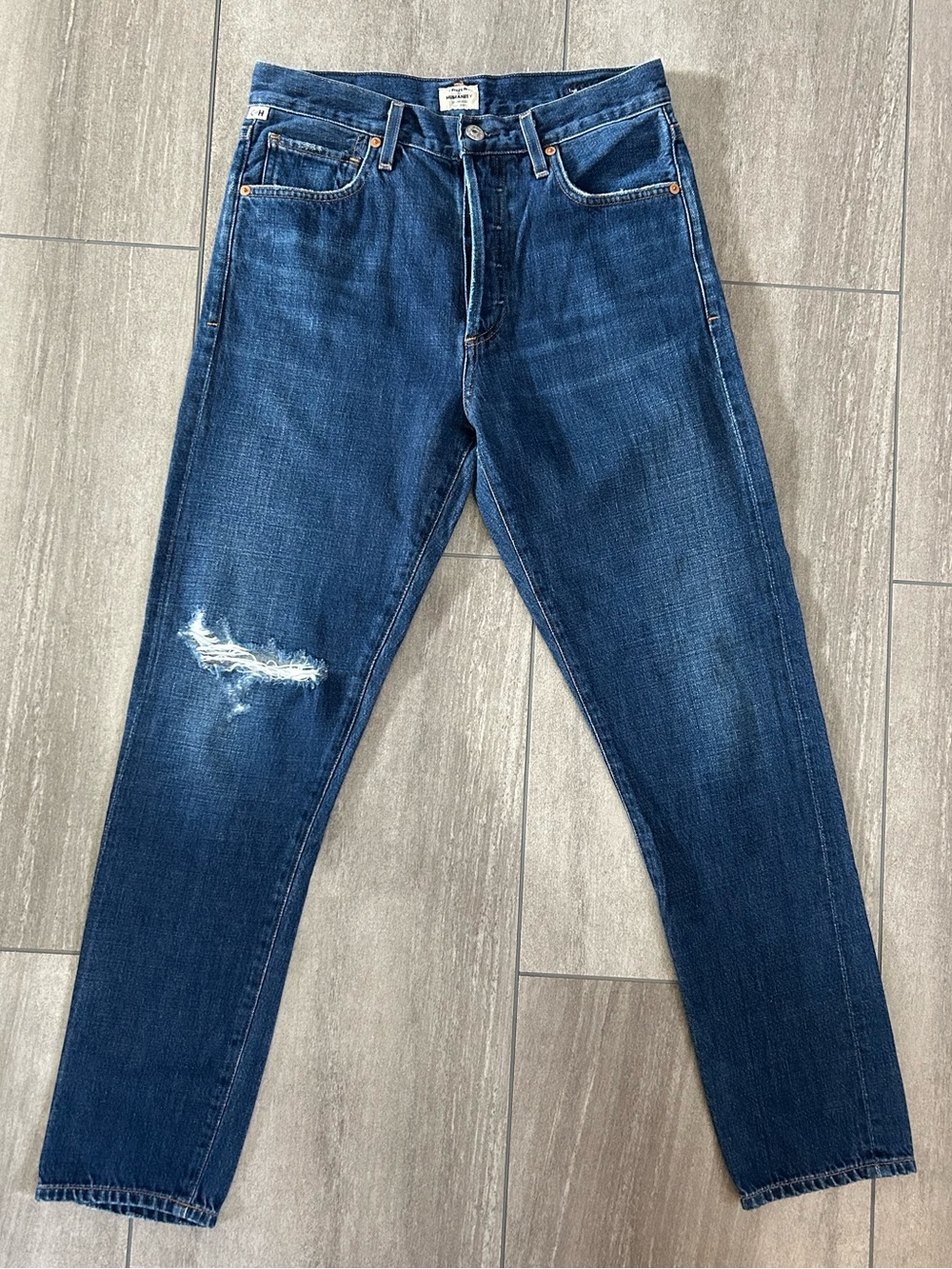 Citizens of Humanity Liya High Rise Classic Fit Crop Jean - Size 25